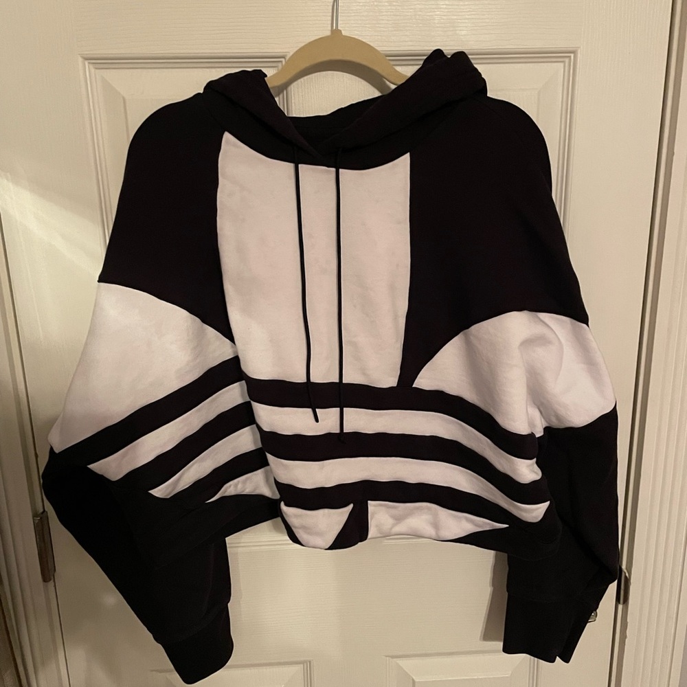 Adidas cropped hoodie